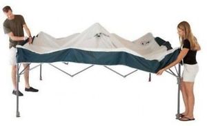 Coleman 10' X 10' Straight Leg Instant Canopy/Gazebo (100 Sq. Ft Coverage)