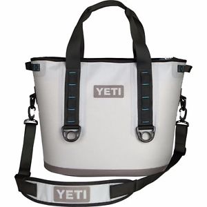 Brand new w/tags YETI hopper 30   Fog Gray/Tahoe Blue       NO RESERVE