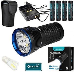 Lumens Tactical Flashlight LED Battery Torch Charger Lamp USA Set Zoomable Sets