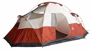 Coleman Red Canyon 8 Person Tent, Red