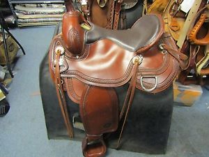 Tex Tan Western Trail saddle flex tree 16