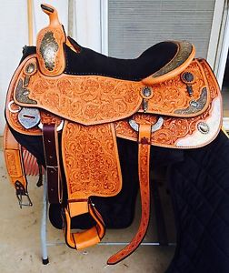 Custom Made Western Show Saddle