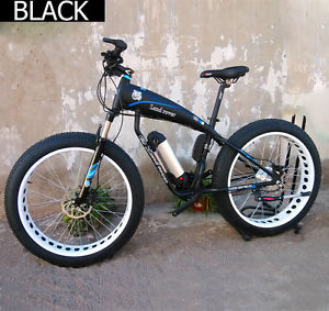 Bicycle MTB bicycle lithium ATV 26 * 4.0 electric bicycle brake oil offroad ECU