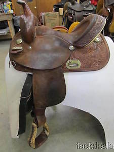 Circle Y NBHA Proven Barrel Saddle 15" Used