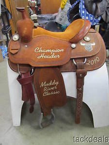 Cowboy Gold Martin USTRC Roping Saddle 15