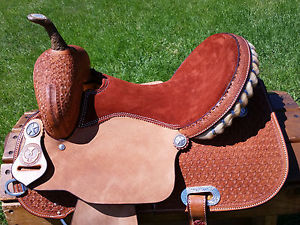 14.5" Hawkwood Saddlery Barrel Racing Saddle - Made in Texas
