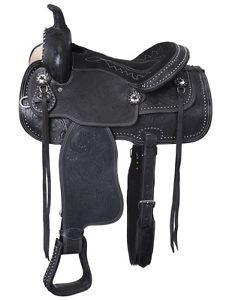 Tough-1 Western Saddle Leather Tooling Set Star Conchos 13