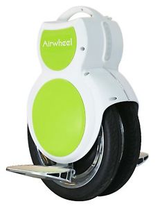 NEW Airwheel Q6 Electric Unicycle Scooter - Twin Wheel - Green Color