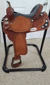 Clearance!!! New 14" Double C Barrel racing saddle
