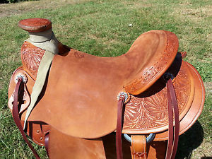 16" Spur Saddlery Wade Ranch Roping Saddle (Made in Texas)