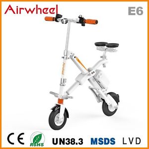 Li-ion battery Airwheel E6 foldable electric bike with APP