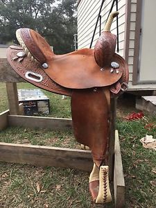 Martha Josey barrel saddle