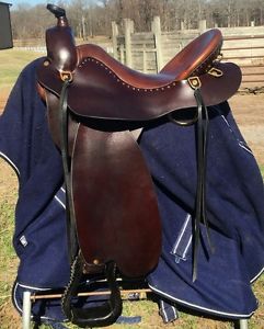 Steele Saddle, Trail Boss Excellent Conditon, Lightweight tree
