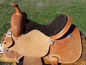 14.5" Spur Saddlery Barrel Racing Saddle - Made in Texas