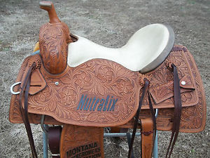 Ranch Cutting Saddle/ Yost Saddle Company 16 Inch Padded Seat