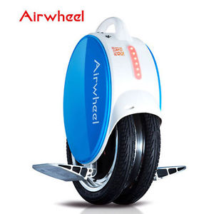 NEW Airwheel Q5 Electric Unicycle Scooter - Twin Wheel - Blue Color