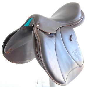 18.5" VOLTAIRE PALM BEACH SADDLE (SO23367) VERY GOOD CONDITION!! - XVD