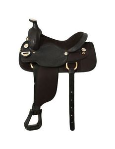 Tough-1 Western Saddle King Series Golden Trail Lightweight KS496