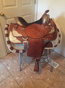Circle Y Saddle Western Legends Saddle Pad Billy Cook Headstall