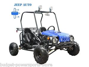 NEW Youth Go Kart 125cc Mini Jeep Kid Buggy AUTO w/ Reverse FREE SHIPPING SALE !