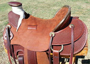 16" Spur Saddlery Wade Ranch Roping Saddle (Made in Texas)