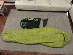 Marmot Hydrogen 30 Degree Sleeping Bag Long 800 Down Fill