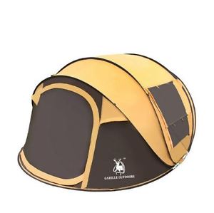 Camping Throw Tent Outdoor Waterproof Automatic Hiking Cabin Tents 3-4 persons