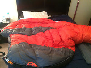 North Face Summit Series  (Solar Flare) -20 f ~~800 Down Filled Sleeping Bag