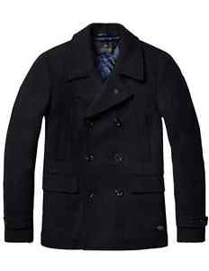 Scotch & Soda GIACCA Uomo CLASSIC CABAN giacca in lana quality