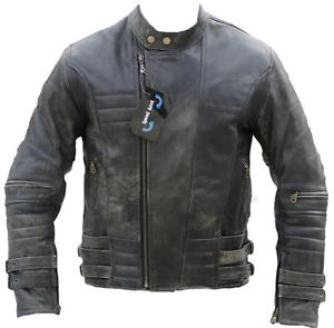 GIACCA MOTOCICLISTA,GIACCA,PELLE,MOTO, GIACCA DI PELLE SD502,TG. M