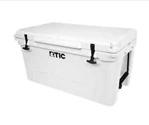 *New RTIC Brand 65 Cooler* White! ~FREE UPS GROUND SHIPPING~