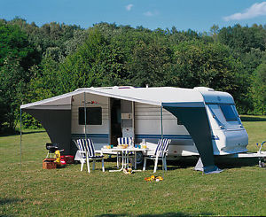Sonnendach Flair Vario mit Seitenwänden Gr. 5 (831 - 870 cm)  für Wohnwagen