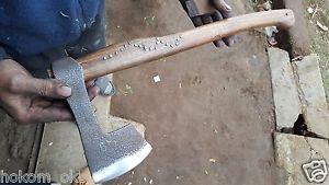 NEW 20x9x5" FORGED STEEL ROSE WOOD HANDLE HANDMADE VIKING AXE