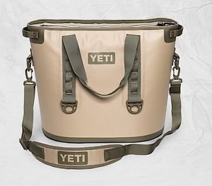 YETI Hopper 40 cooler BRAND NEW authentic; Field Tan/Blaze Orange