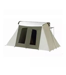 New Kodiak Canvas 10x14 ft. 6014 8 person Flex Bow Waterproof Deluxe Canvas Tent