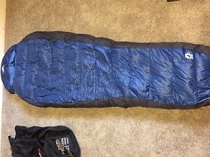 The North Face blue kazoo 15 Regular sleeping bag