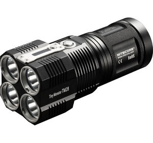 NiteCore TM28 LED Taschenlampe mit 6.000 Lumen