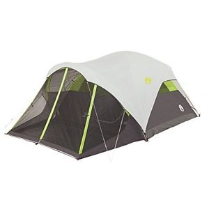 Steel Creek Fast Pitch Screened Dome Tent 6 Person Screenroom Room Camping Col