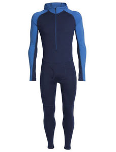 Icebreaker Mens Zone One Sheep Onesie Suit Blau/dunkel Blau Gr. L neu