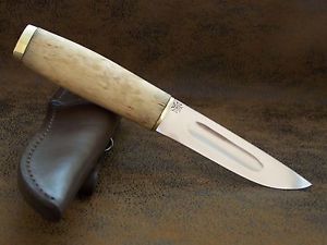 BULAT CUSTOM Exklusives Jakutenmesser Zlatoust Messer Jagdmesser RWL34 St 61-HRC