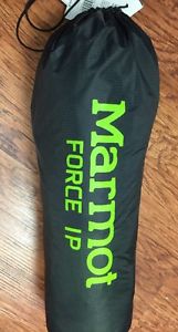 MARMOT FORCE 1P - 3 SEASON BACKPACKING TENT Green Lime Color New