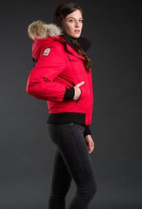 Women Outdoor Survival Canada (OSC) Embroid Red Nini Parka XS (Retail $770 CAD)