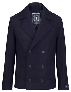 Jack Murphy Dale Lana Cappottino Caban Super elegante and versatile