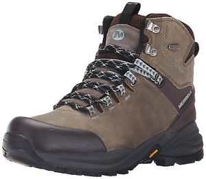 Merrell Women's Phaserbound Waterproof Backpacking Shoe Dark Grey 8.5 B(M... New