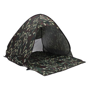 5X (Outdoor 2-3 Person Automatic Waterproof Camouflage Camping Hiking Family F6