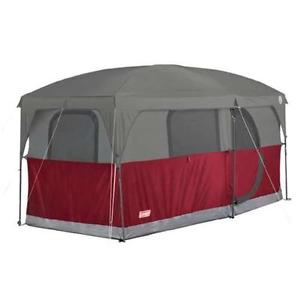 COLEMAN Hampton 6 Person Family Camping Cabin Tent w/ WeatherTec | 13' x 7'  NEW