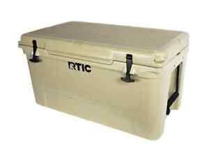 *New RTIC Brand 65 Cooler* Mojave Tan! ~FREE UPS GROUND SHIPPING~