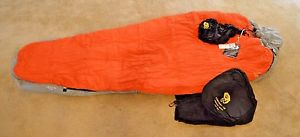 Mountain Hardwear Lamina -15 Thermic Micro Sleeping Bag Left Hand Zip Tiger Long