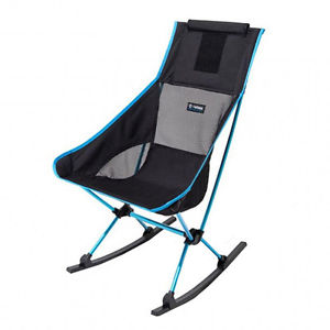 Big Agnes Helinox Chair Two Rocker Black! Lightweight & Durable Camp Chair!