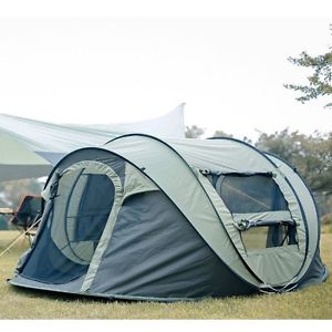 Camping Tents 4 People Instant Pop Up Dome Tent Outdoor Hiking Family Shelter